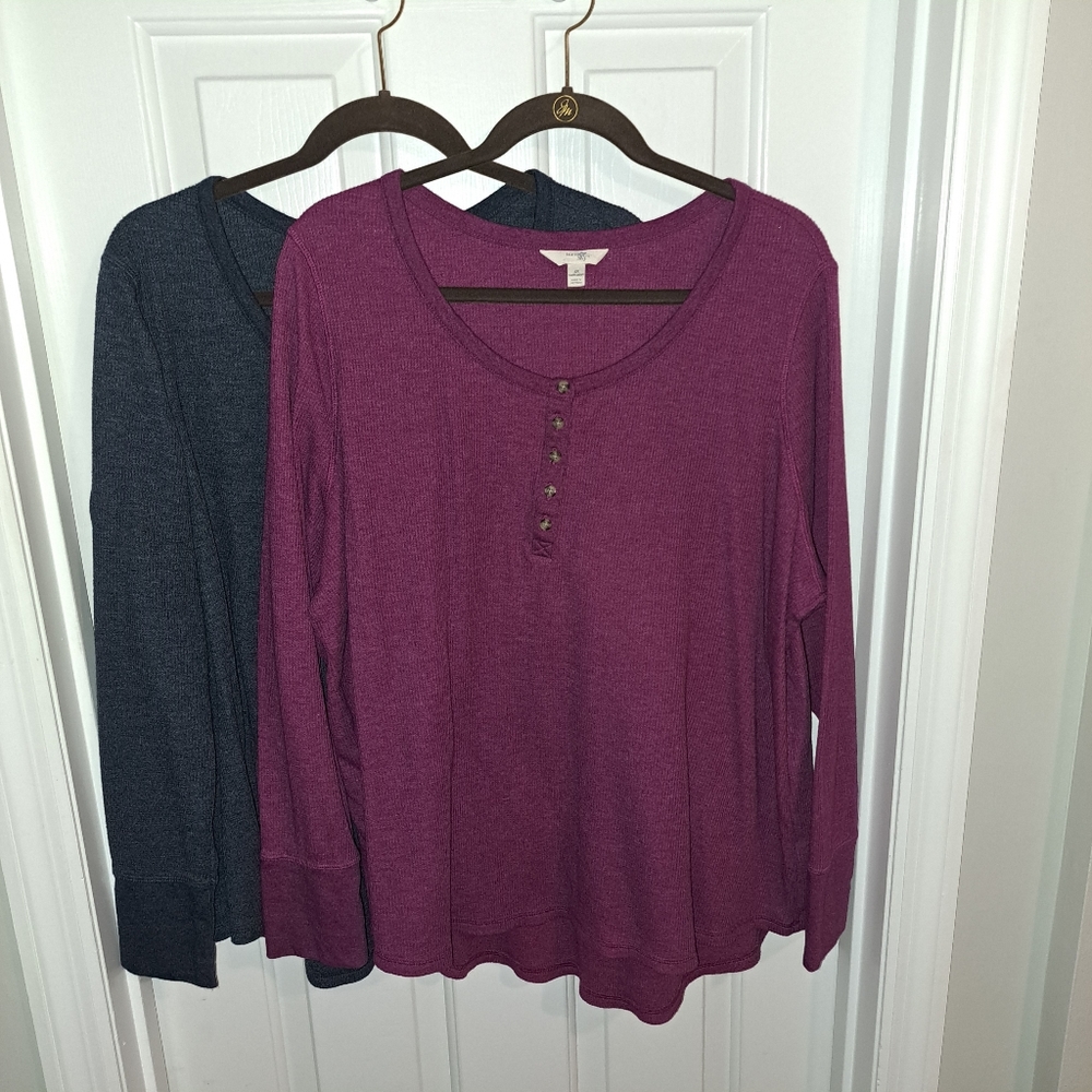 2 Plus size Terra & Sky 3X